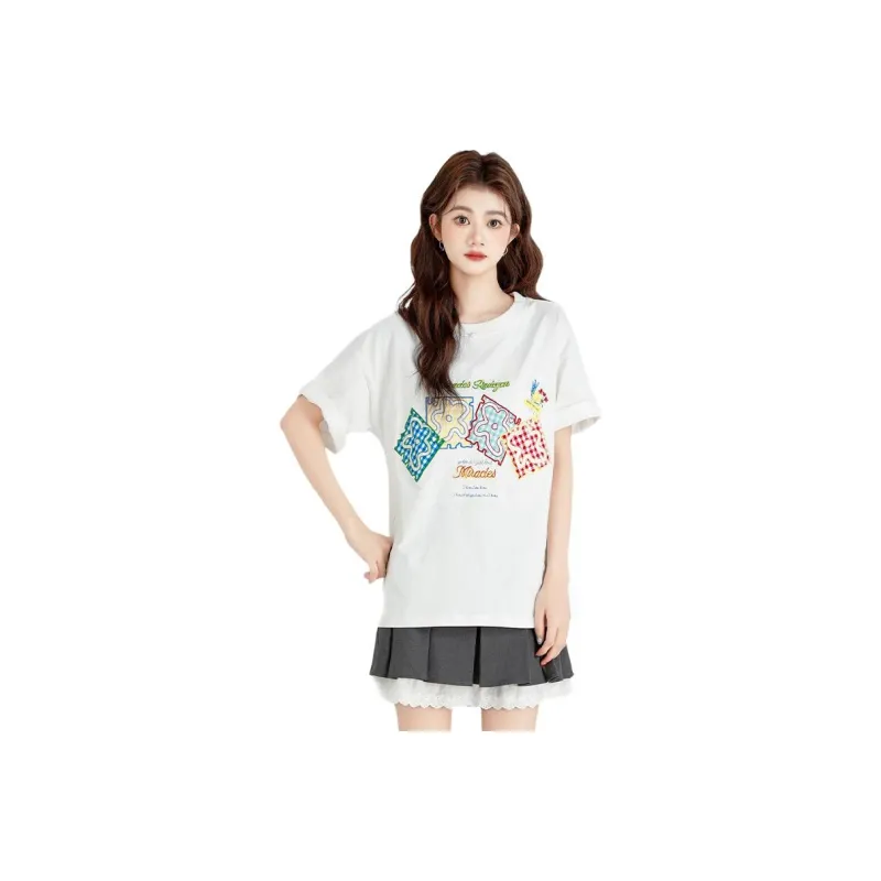 FALIAMS T-Shirts Unisex White-0