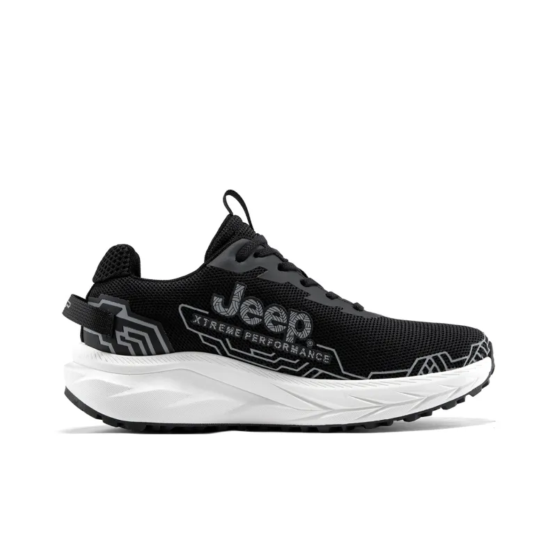 Jeep Outdoor Life Height Increasing Grip Abrasion Resistant Breathable Slip Resistant Low Top Hiking Shoes Men's-6