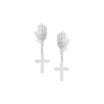 BLESSED BULLET Alloy Earrings Unisex