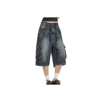 CORNILOT Denim Shorts Unisex Blue
