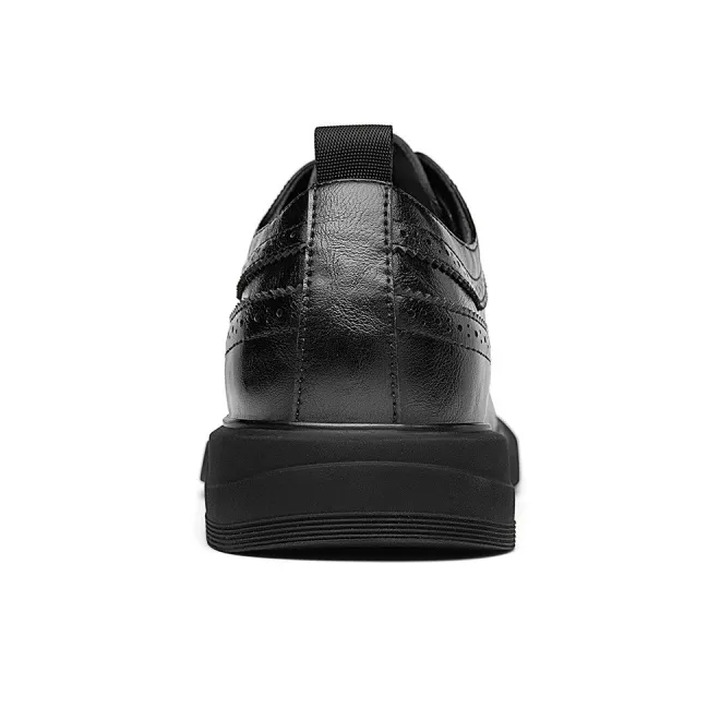 CARTELO Men's Casual Shoes Men Low Top Black-3