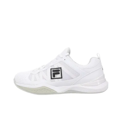 FILA Speedserve Energized Anti Slip Wear Resistant Low Top Tennis Shoes Women's White