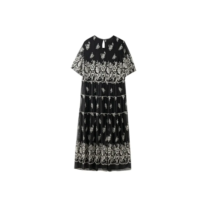 To The West Short Sleeved Dress Women's-3