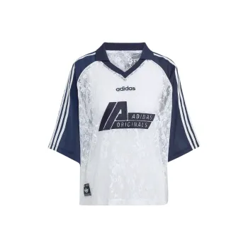 Adidas Originals LACE Soccer Jersey Women's White/Dark Indigo
