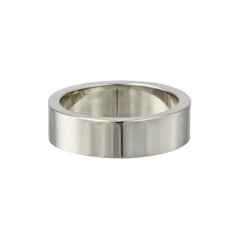 Maison Margiela Brass, Silver Rings Unisex Silver-2