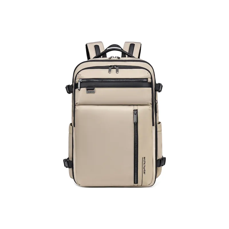 ARCTIC HUNTER Nylon Backpack Men's Black/Khaki-6