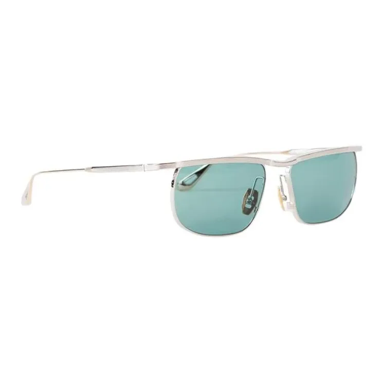 JACQUES MARIE MAGE Β Titanium Alloy Irregular Shape Sunglasses Women's Silver-1