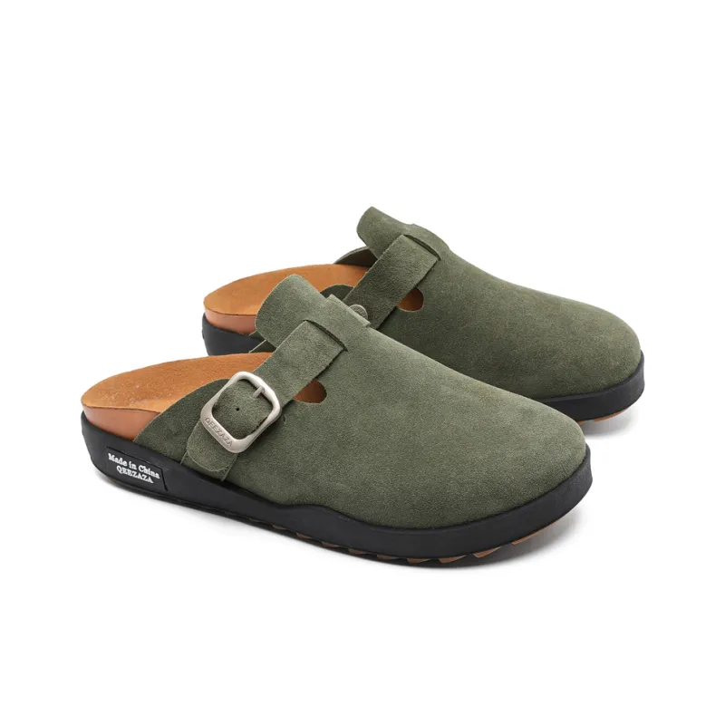 Bellum Han Rubber Sole Odor Resistant Slip Resistant Closed Toe Slippers Unisex-8