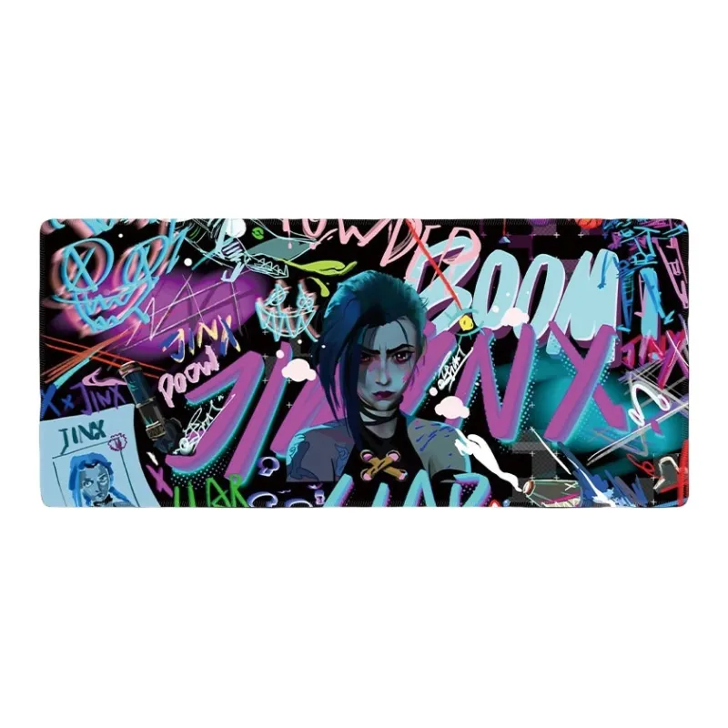 DANYIN Arcane Extra Large Esports Gaming Mouse Pad Jinx Mouse Pads-12