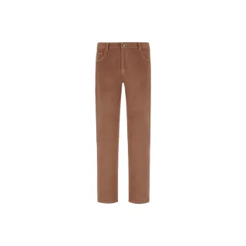 Canali Jeans Men Terracotta