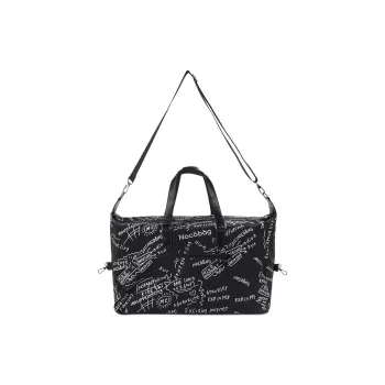 VIHUS Canvas Shoulder Bag, Crossbody Bag, Handbag Regular Unisex Black
