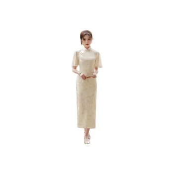 Mu Xiao Xin Short Sleeved Dress Women's