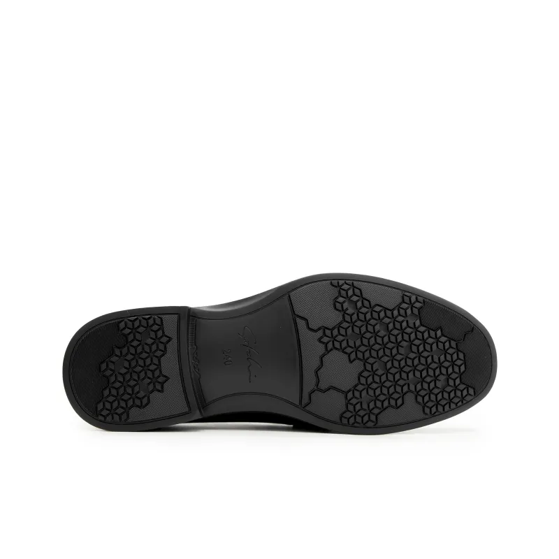 Satchi Business Slip on, Dress Shoes Men's Black-6