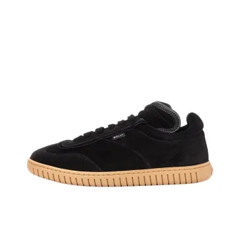 BALLY Low Top Skateboard Shoes Men's Black