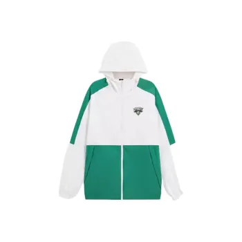 PEAK Basketball Culture Series Jackets & Coats Men's Green/White