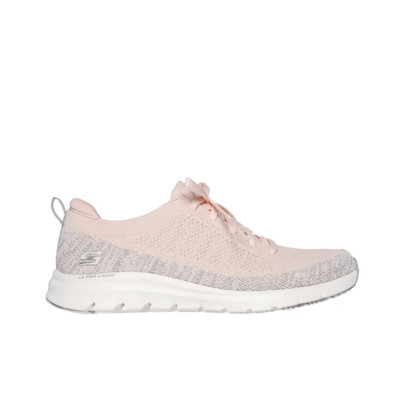 Skechers Pure Fle Low Top Casual Shoes Women's Pink-1