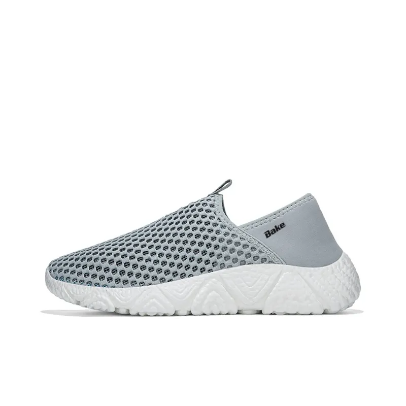 BAKE Lightweight And Wear resistant Low Top Casual Shoes Unisex-5
