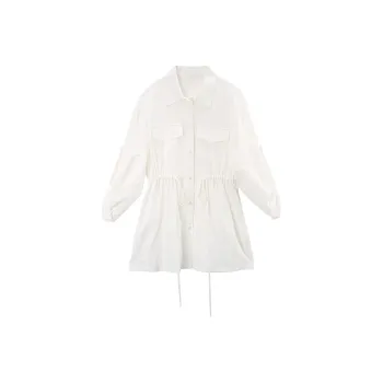 A Paradise For Awakening Trench Coat Women's