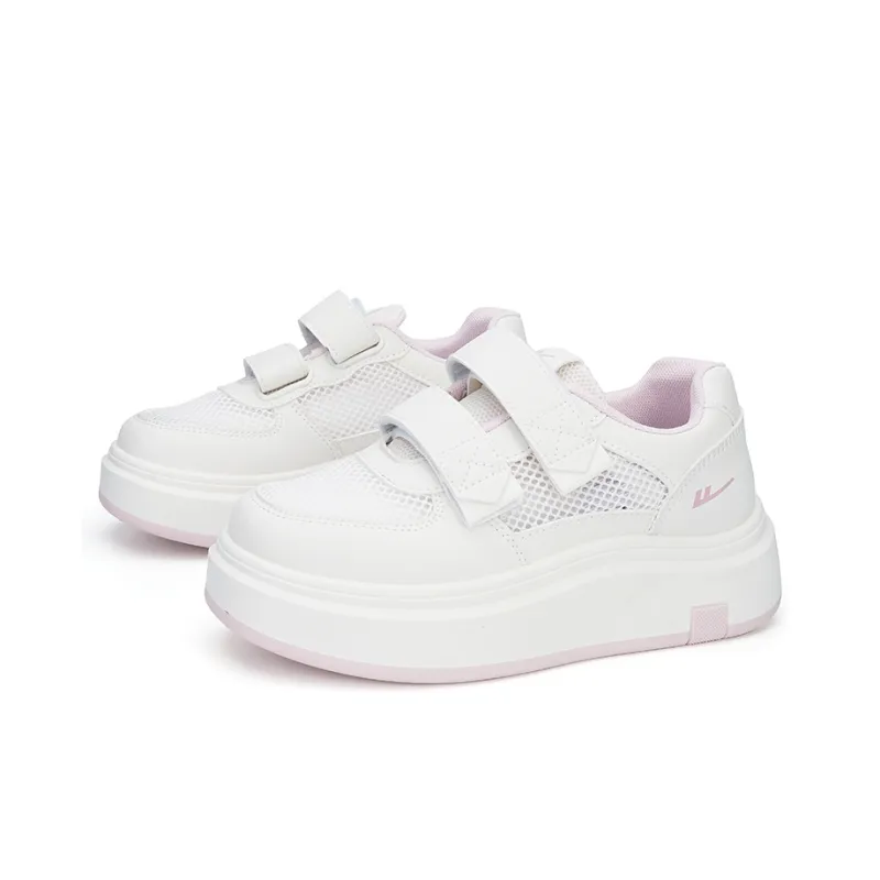 Warrior Abrasion Resistant Slip Resistant Low Top Casual Shoes Women's Beige Pink-1