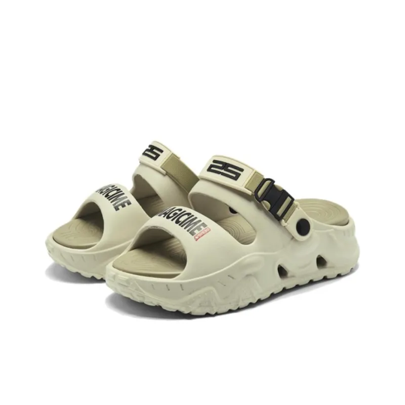AGSDON Beach Sandals Men Black Gray/White Blue/Olive Green/Beige Brown-22