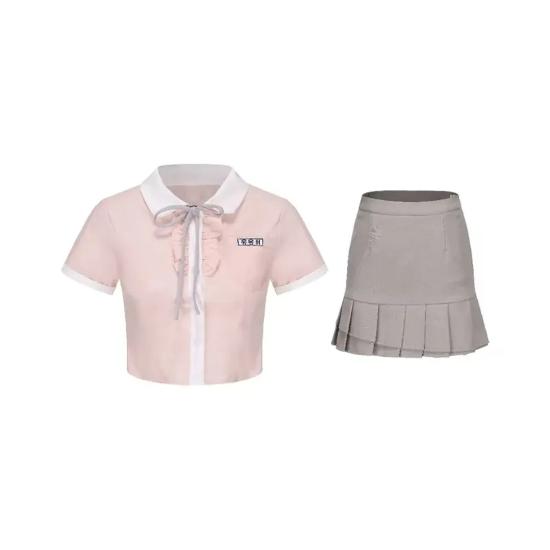 MTHE Two Piece Skirt Sets Women's-0
