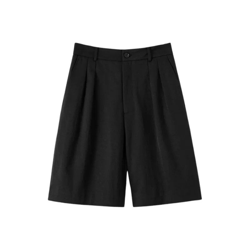Late White Casual Shorts Women's-4