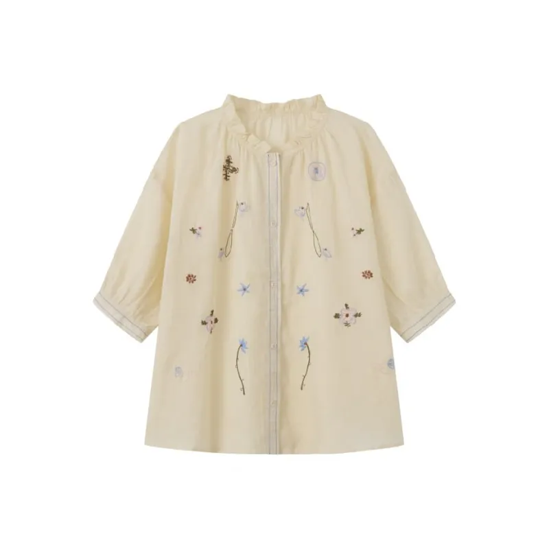 Homemade Willow Silk Shirt Women's-0