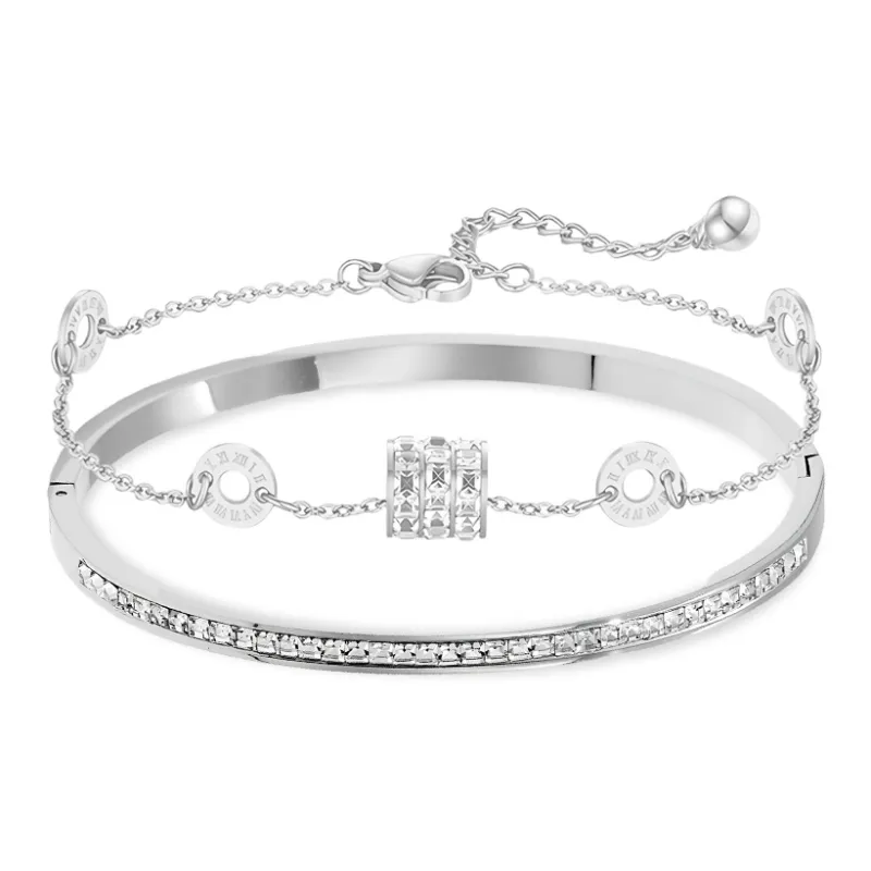 GUDS GAVE Zircon Bracelets Women's-3
