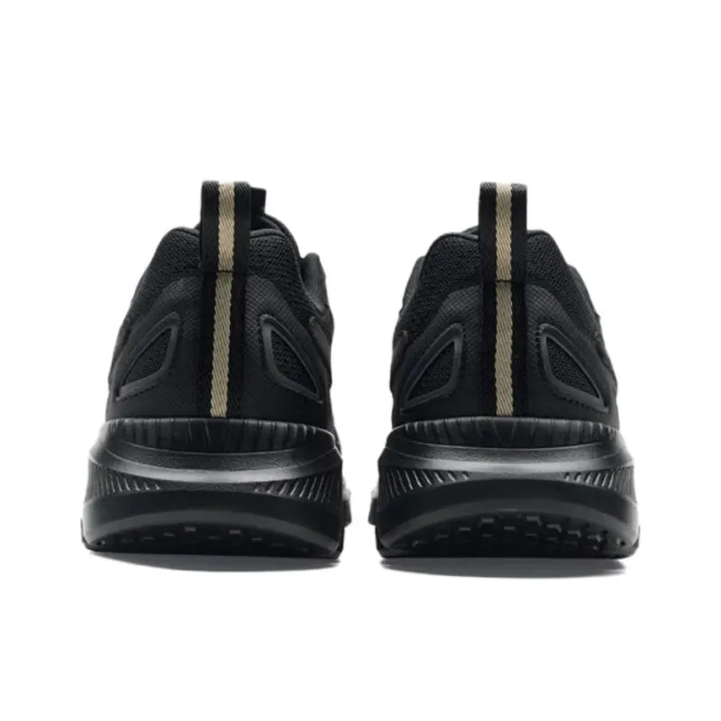XTEP Coverage Slip Resistant Low Top Casual Running Shoes Men's Black-3