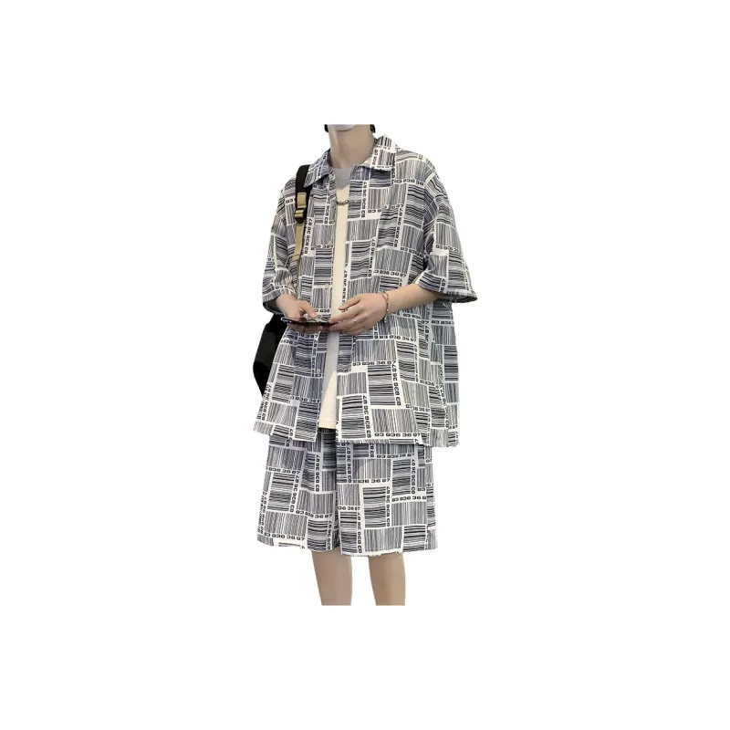 Fakeyoung Shirt Matching Set Unisex-5