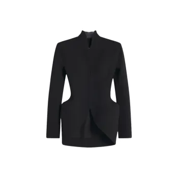 Mugler Hook & Eye Sculptural Jacket