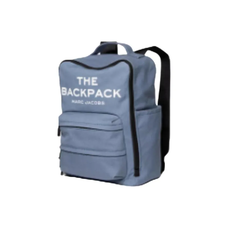 MARC JACOBS Cotton Backpack Medium Size Unisex Blue-1