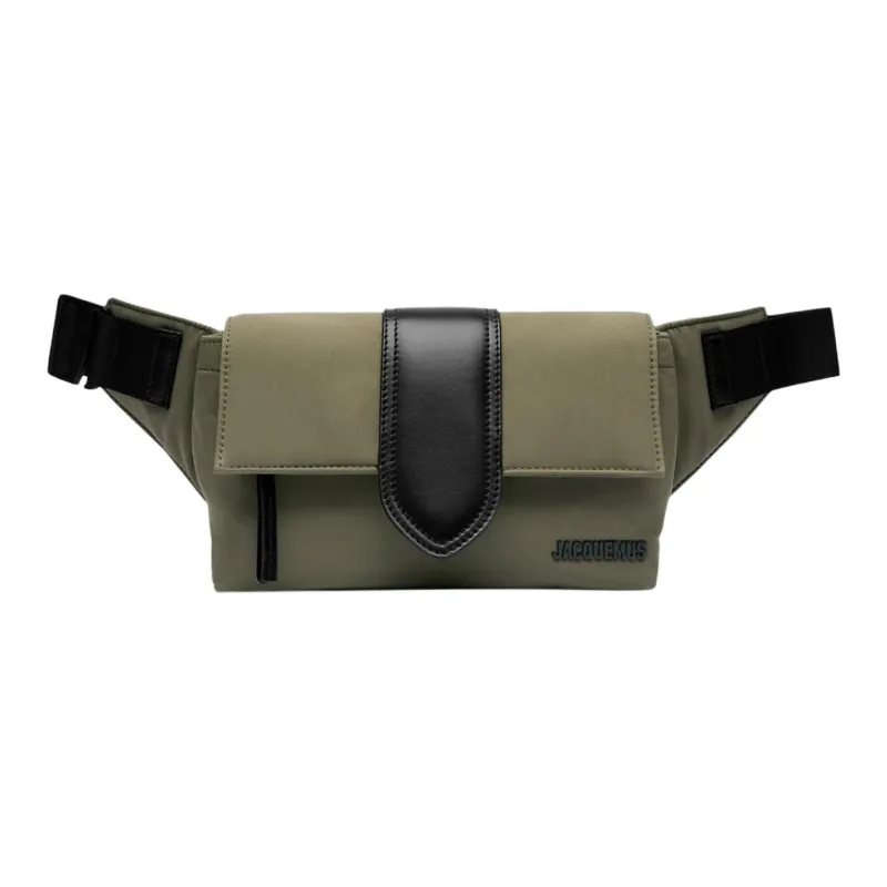Jacquemus Polyamide Fanny Pack Men's Olive Green-0
