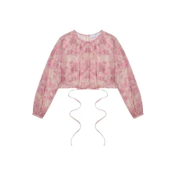 IRO NIGHT Shirts Women's Red Pink Floral