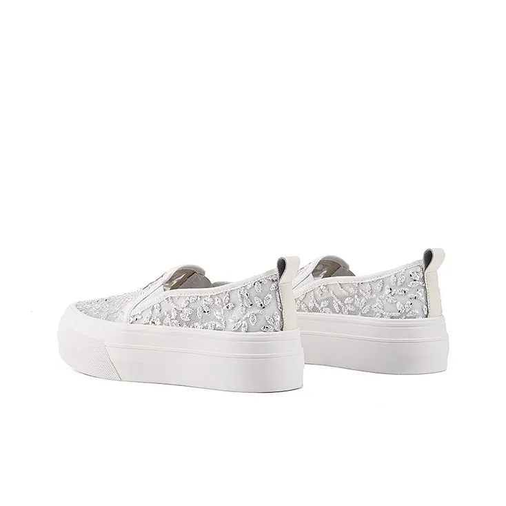 DAPHNE Anti Slip Wear Resistant Low Top Skateboard Shoes Women's-8