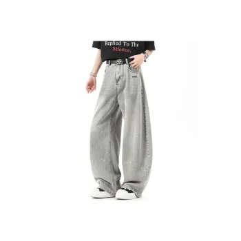 Double Dealer Jeans Unisex Gray