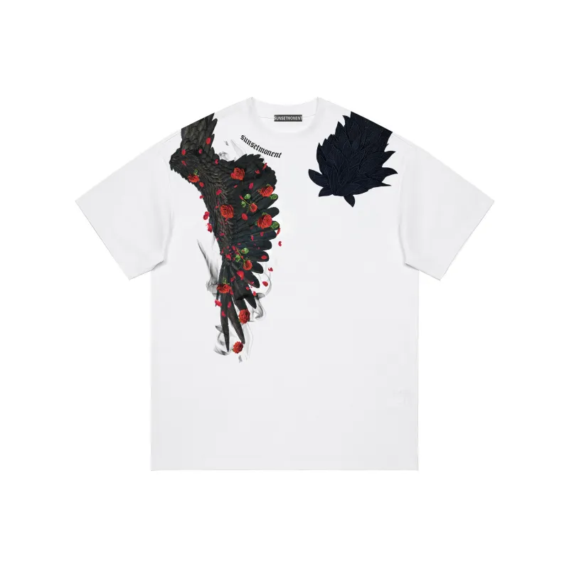SUNSETMONENT Short Sleeved T Shirts Unisex-4