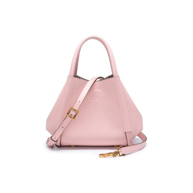 Chrisdien Deny Split Cow Leather Basket Bag, Shoulder Bag, Crossbody Bag, Handbag Regular Women's Multicolor-0