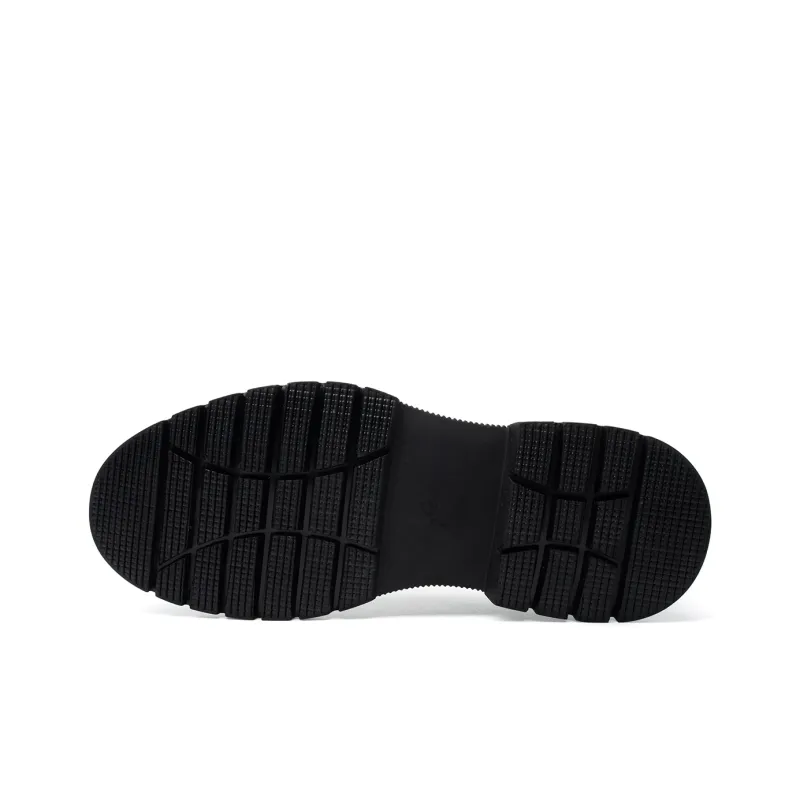 FED Men's Casual Shoes Men Low Top Black/Brown-5