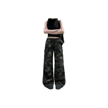 Concubine Zhu Jeans Women's Camouflage