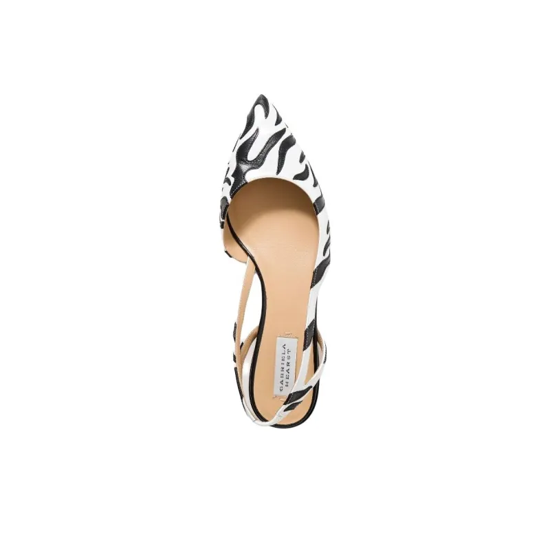 GABRIELA HEARST Delia Casual Single Shoes Women's Black White-3