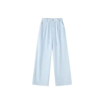 HDFULERN Casual Pants Women's Blue