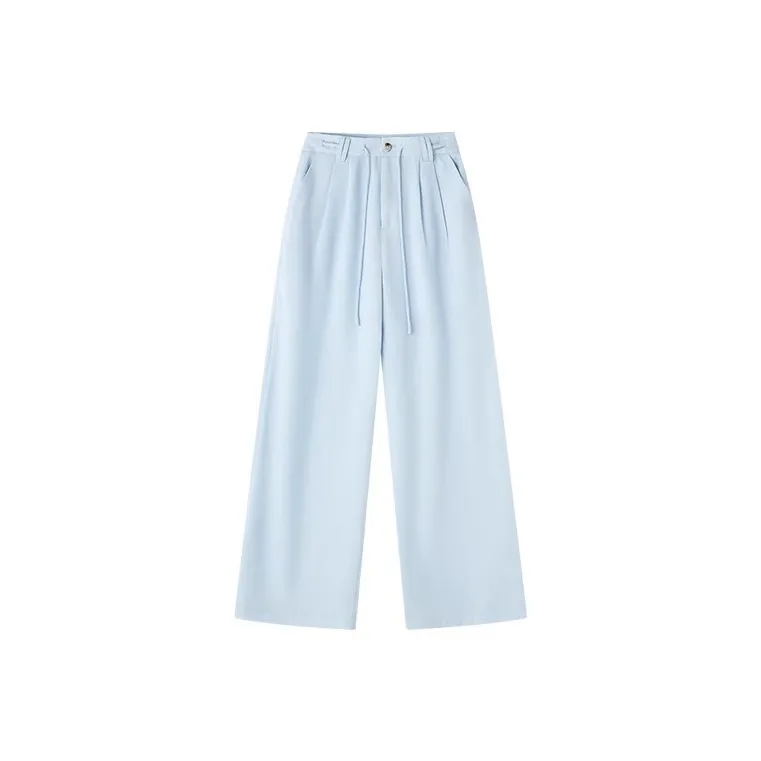 HDFULERN Casual Pants Women's Blue-0