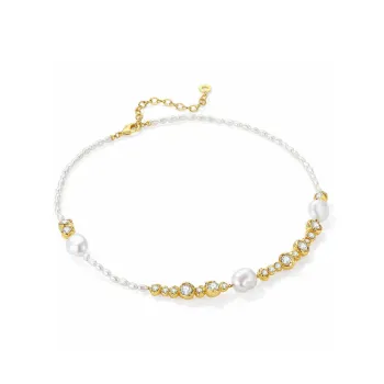 OOAK Golden Collection Zircon Necklaces Women's