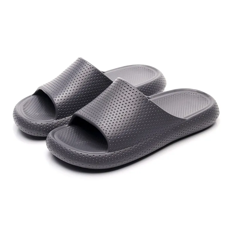 XGGC Home Platform Slip Resistant Odorless And Noiseless Men's And Women's Couple Home Indoor Premium Cool Slippers-1