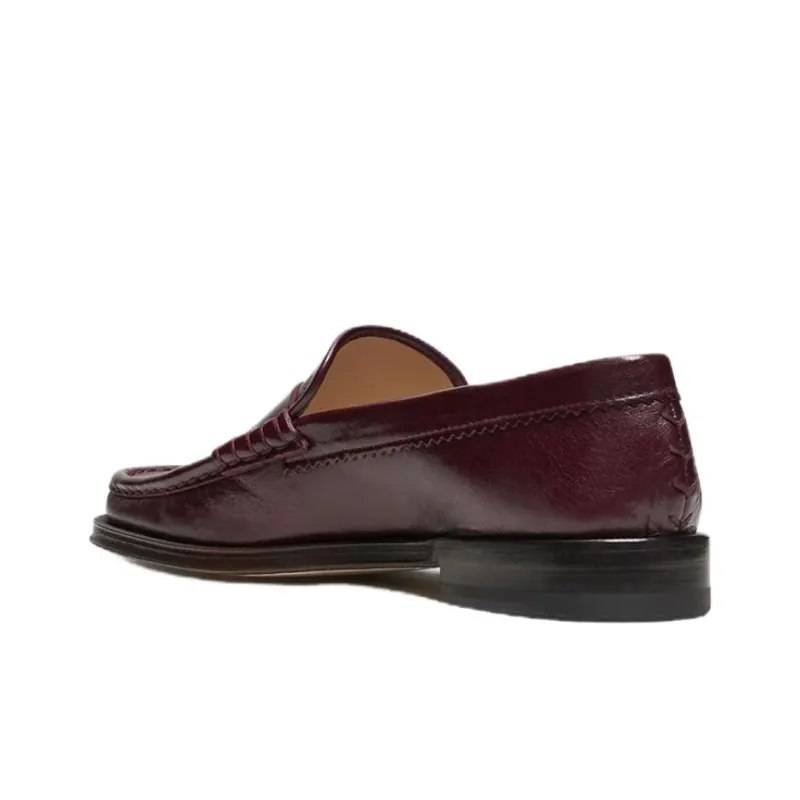 GABRIELA HEARST Seren Casual Single Shoes Women's Bordeaux Red-3
