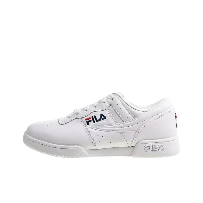 FILA Original Fitness White White Navy Red-0