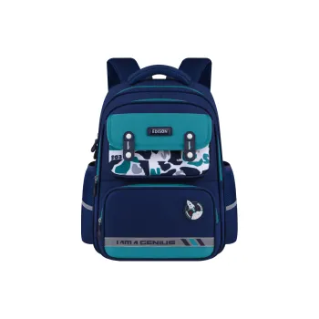 EDISON Oxford Student Bag Regular Kids' Blue Green/Blue Red/Blue Yellow/Blue Pink/Cyan Purple