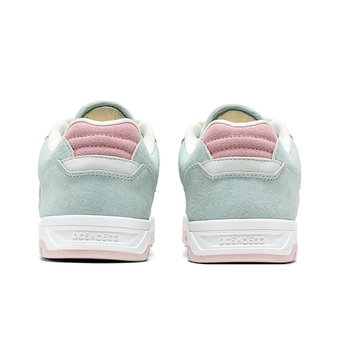 DC Shoes ASTRA CAS Height Increasing Low Top Skateboard Shoes Women's Mint Mambo-3