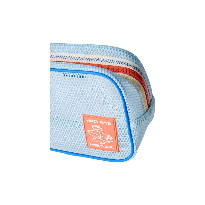 ZARA Polyester Toiletry Bag Kids' Blue-5